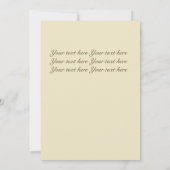 Carte Fleur vintage de laurier de montagne (Dos)