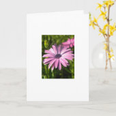 Carte fleur violette (Fleur jaune)