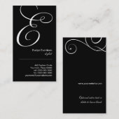 Carte fleurie de commerce électronique de (Devant / Derrière)