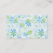 Carte fleurie de maman (Dos)