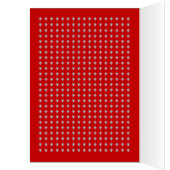 Carte fleurie de Tableau d'éléphants (Intérieur (Gauche))