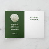 Carte Fleurie Joyeuse Fête des Mères Fleur de Boul (Intérieur)