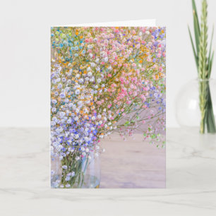 Carte Fleurie Pastel pour Toute Occasion
