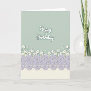 Carte Fleurie Sage Paisible