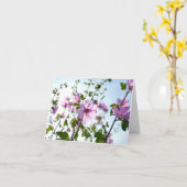 Carte Fleurit d'arbre en été (Fleur jaune)