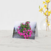 Carte fleurs (Fleur jaune)