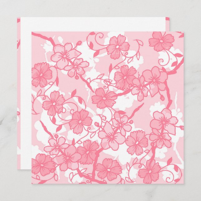 Carte fleurs (Devant / Derrière)