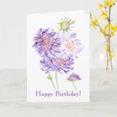 Carte fleurs (Fleur jaune)