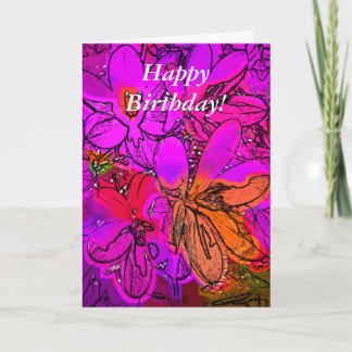 CARTE FLEURS