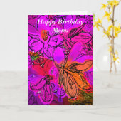 CARTE FLEURS (Fleur jaune)