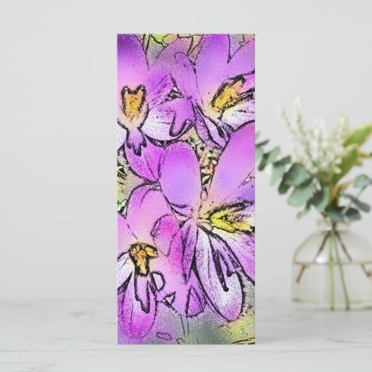 CARTE FLEURS (Debout devant)