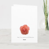 Carte Fleurs angéliques (Dos)