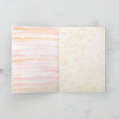 Carte Fleurs Aquarelles (Intérieur)