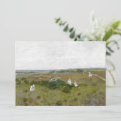 Carte Fleurs balnéaires | William Merritt Chase (Debout devant)