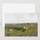 Carte Fleurs balnéaires | William Merritt Chase (Devant / Derrière)