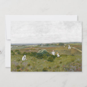 Carte Fleurs balnéaires William Merritt Chase