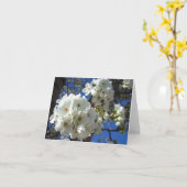 Carte Fleurs blanches I Poirier ornemental (Fleur jaune)