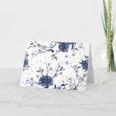 Carte Fleurs bleues (Devant)