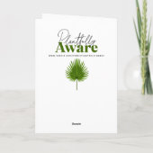 Carte Fleurs Colorées en Quilling de Papier | Joyeux Ann (Dos)