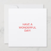 Carte Fleurs colorées Feuilles heureux Anniversaire Nom (Dos)