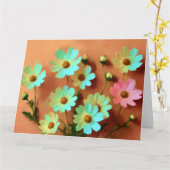 Carte Fleurs communes de Zinnia (Fleur jaune)