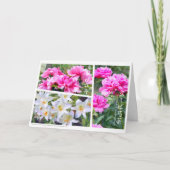Carte Fleurs comparées à de belles femmes (Devant)