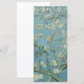 Carte Fleurs d'amandes par Vincent Van Gogh Art (Devant / Derrière)