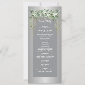 Carte Fleurs d'amour : Une fête d'argent