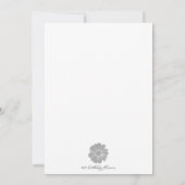 Carte Fleurs d'anniversaire le 1er mai "Edelweiss" (Dos)