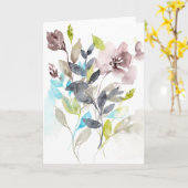 Carte Fleurs dans le mélange (Fleur jaune)