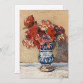Carte Fleurs dans un Vase Bleu | Christopher Wood (Devant / Derrière)