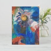 Carte Fleurs dans un Vase Bleu | Fritz Schaefler (Debout devant)