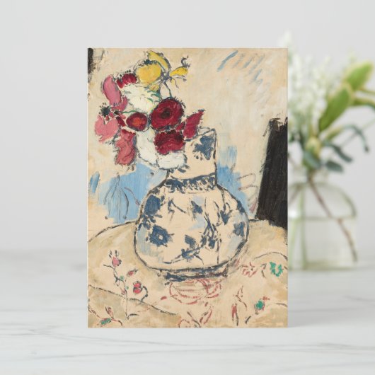 Carte Fleurs dans un vase de fleurs | Tadeusz Makowski (Debout devant)