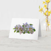Carte Fleurs d'Apple (Fleur jaune)