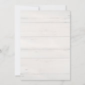 Carte Fleurs d'aquarelle botanique dans la Fête des mari (Dos)