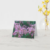 Carte FLEURS D'ARBRE DE SOIE par SHARON SHARPE (Fleur jaune)