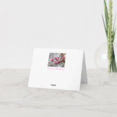 Carte Fleurs d'arbre de tulipe (Dos)