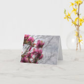 Carte Fleurs d'arbre de tulipe (Fleur jaune)