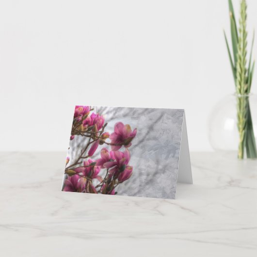 Carte Fleurs d'arbre de tulipe (Devant)