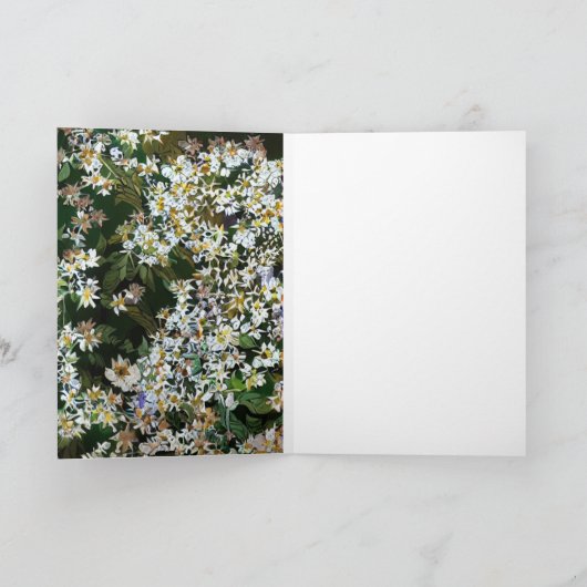 CARTE FLEURS D'ASTER (Intérieur)