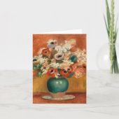 Carte Fleurs d'August Renoir, Art (Devant)