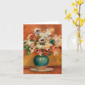 Carte Fleurs d'August Renoir, Art (Fleur jaune)