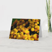 Carte Fleurs d'automne (Devant)