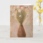 Carte Fleurs de champ | Tadeusz Makowski (Fleur jaune)