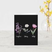 Carte Fleurs de chemises Foxglove Da (Fleur jaune)