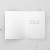 Carte Fleurs de Chic Meadow pour l'anniversaire (Intérieur)