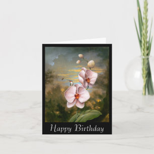 Carte Fleurs de colibri