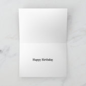 Carte Fleurs de cône rouge Echinacea Joyeux anniversaire (Intérieur)