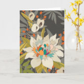 Carte Fleurs de crépuscule tropicaux (Fleur jaune)