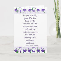 Fleurs de crocus de ressort de citation de Henry